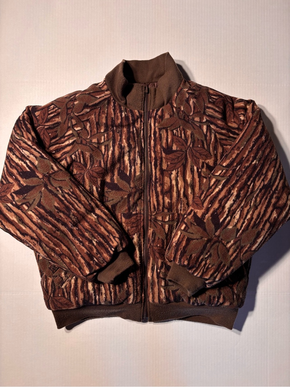 Vtg Cabelas Realtree Camo Goose Down Reversible 90’s Puffer Jacket Sz Large